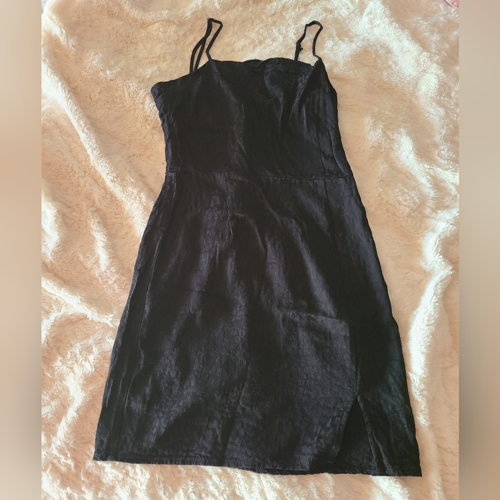 Black F21 mini dress